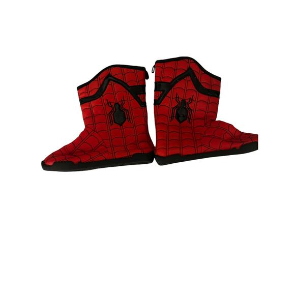 disney store SpiderMan Boot Slippers size 13/1 - Picture 1 of 4